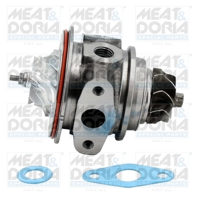 Core assembly, turbocharger